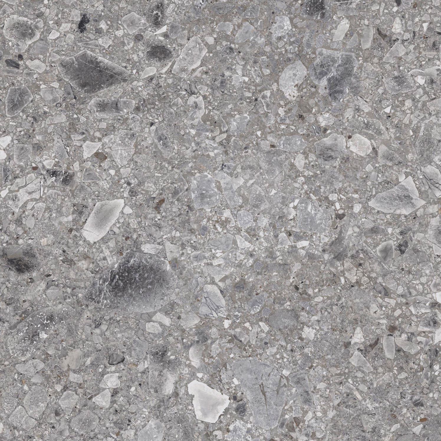 Carrelage terrazzo Iseo natural gris